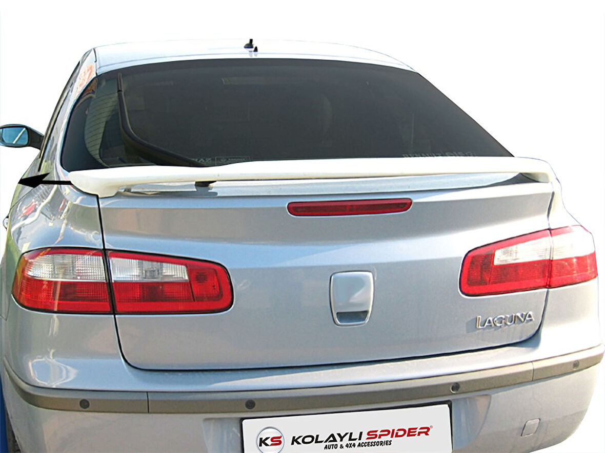 Renault Laguna 2 Spoiler Bagaj Yüksek (Işıksız) Fiber 2003-2007