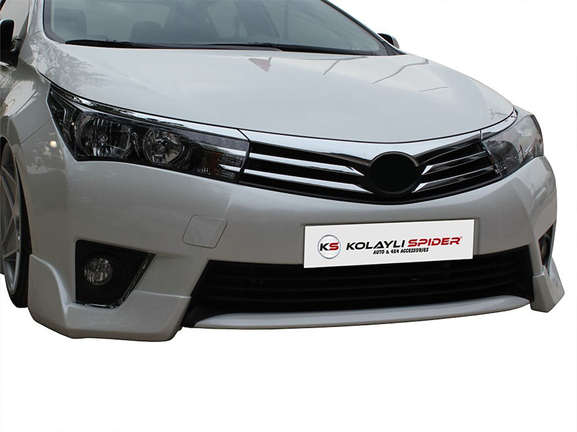 Corolla 11 E170 Ön Tampon Altı 2 Prç Fiber 2014-2016