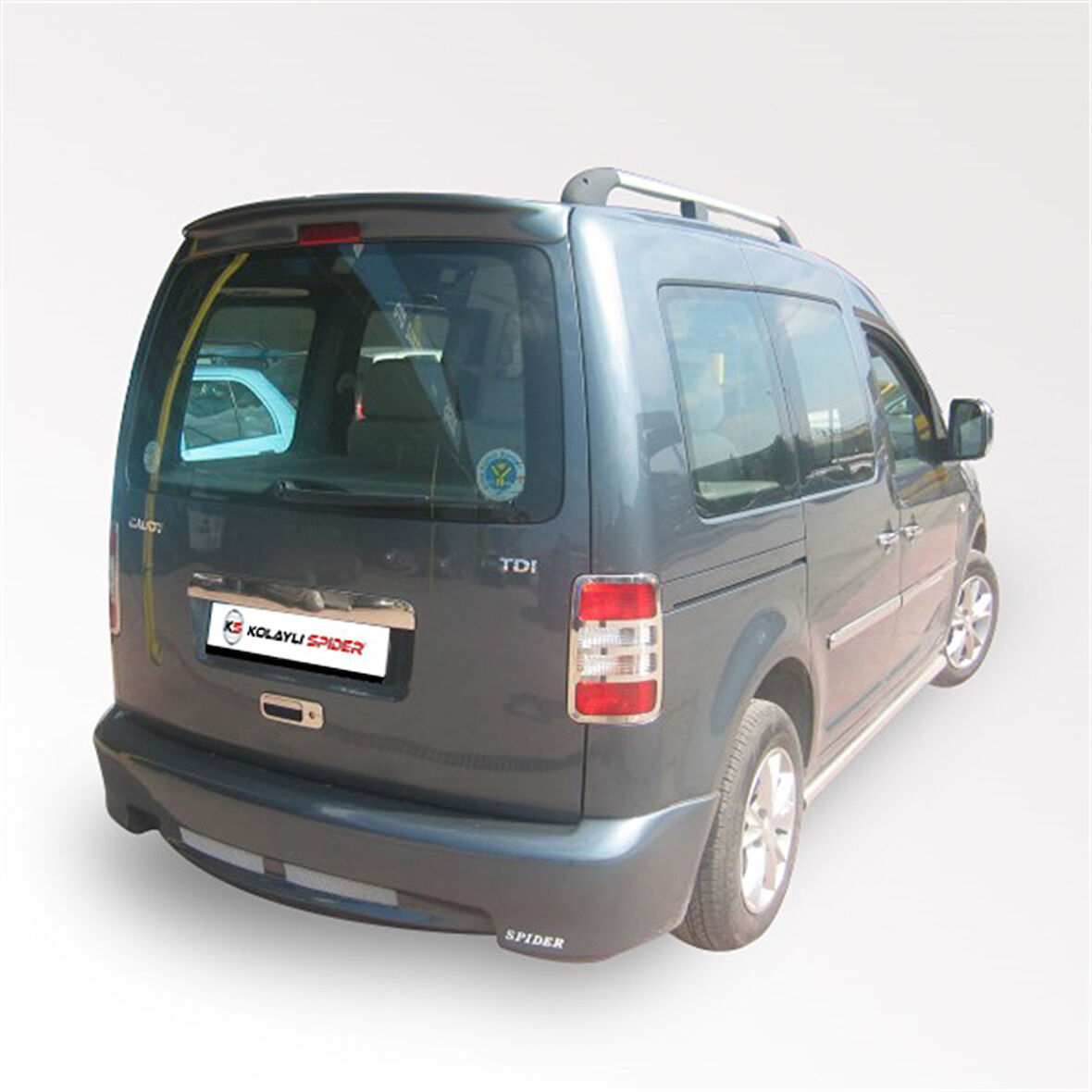 VW Caddy Spoiler Bagaj Fiber 2003-2010