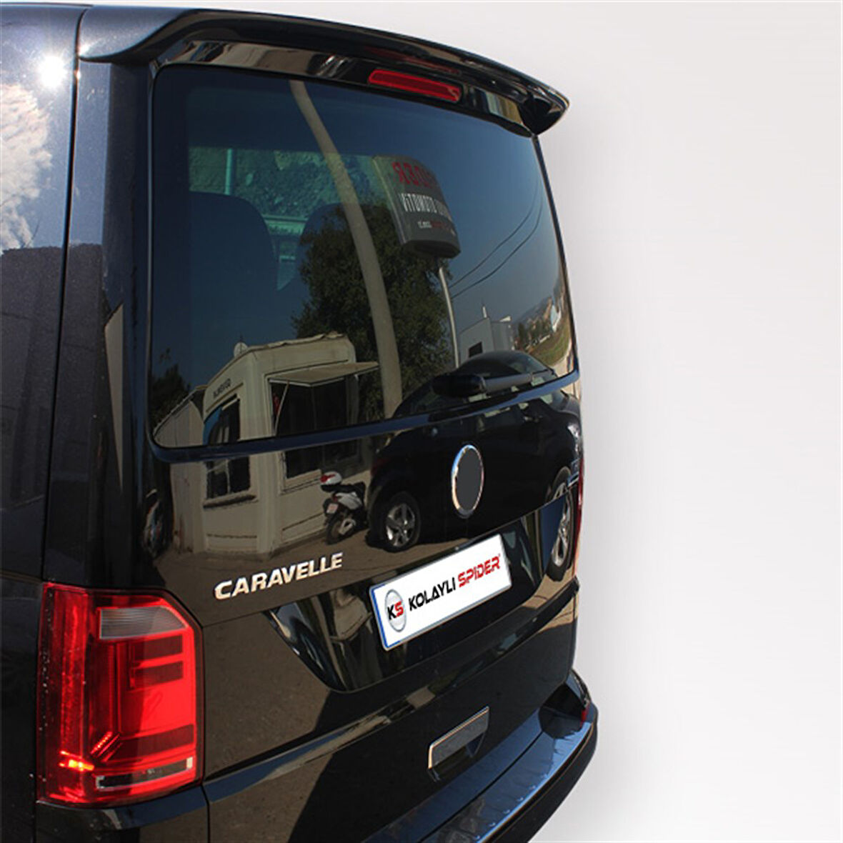 VW Transporter T6 Spoiler Bagaj Gt Md:1 Fiber 2015 ve Sonrası