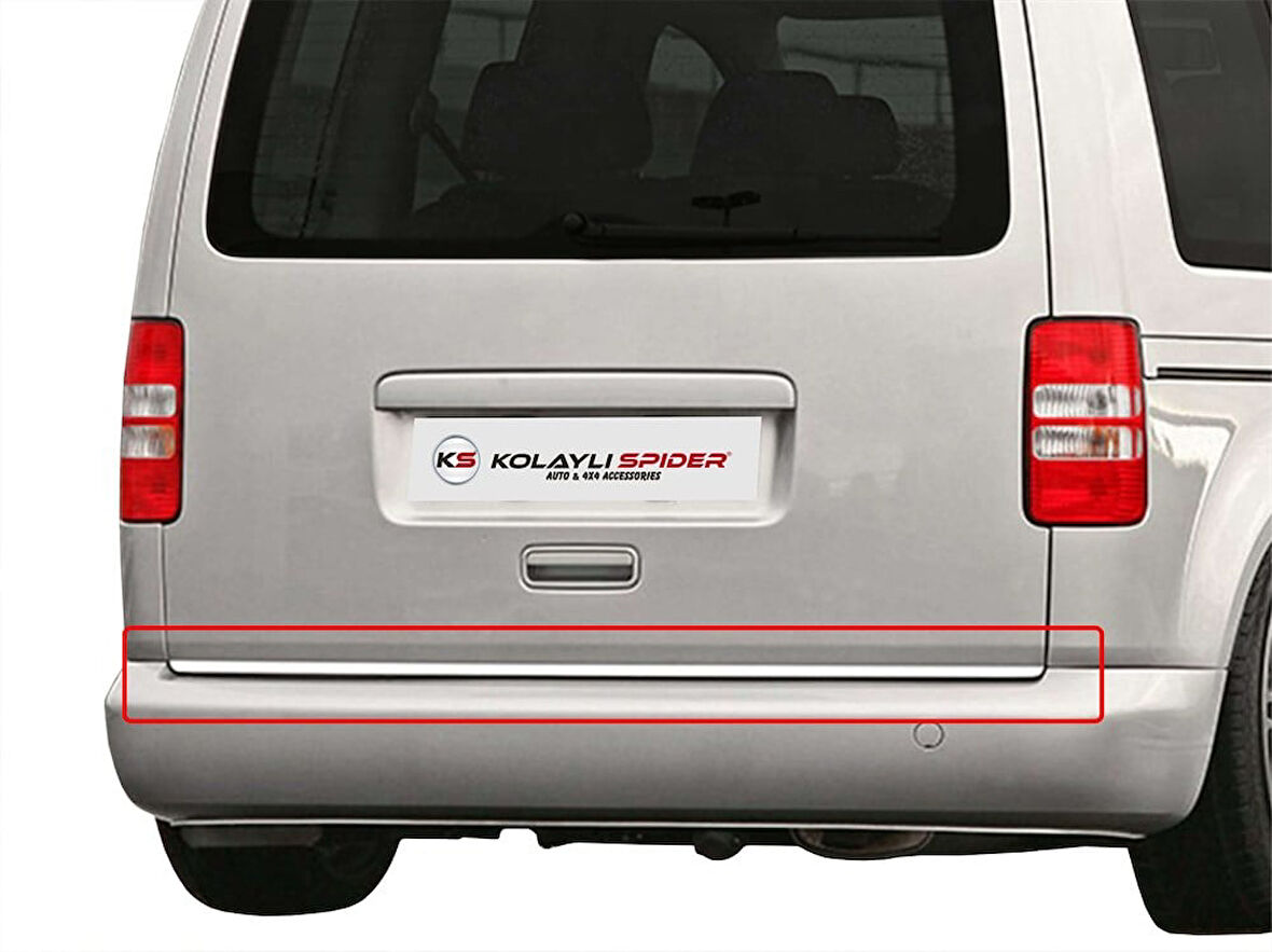 VW Caddy Bagaj Alt Çıta Krom 2010-2014