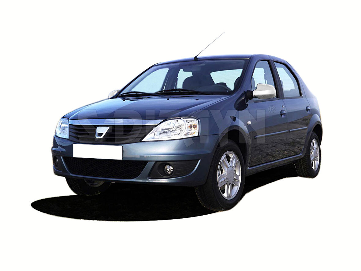 S-Dizayn Dacia Logan Ayna Kapağı 2 Prç. Abs. Krom 2005-2013