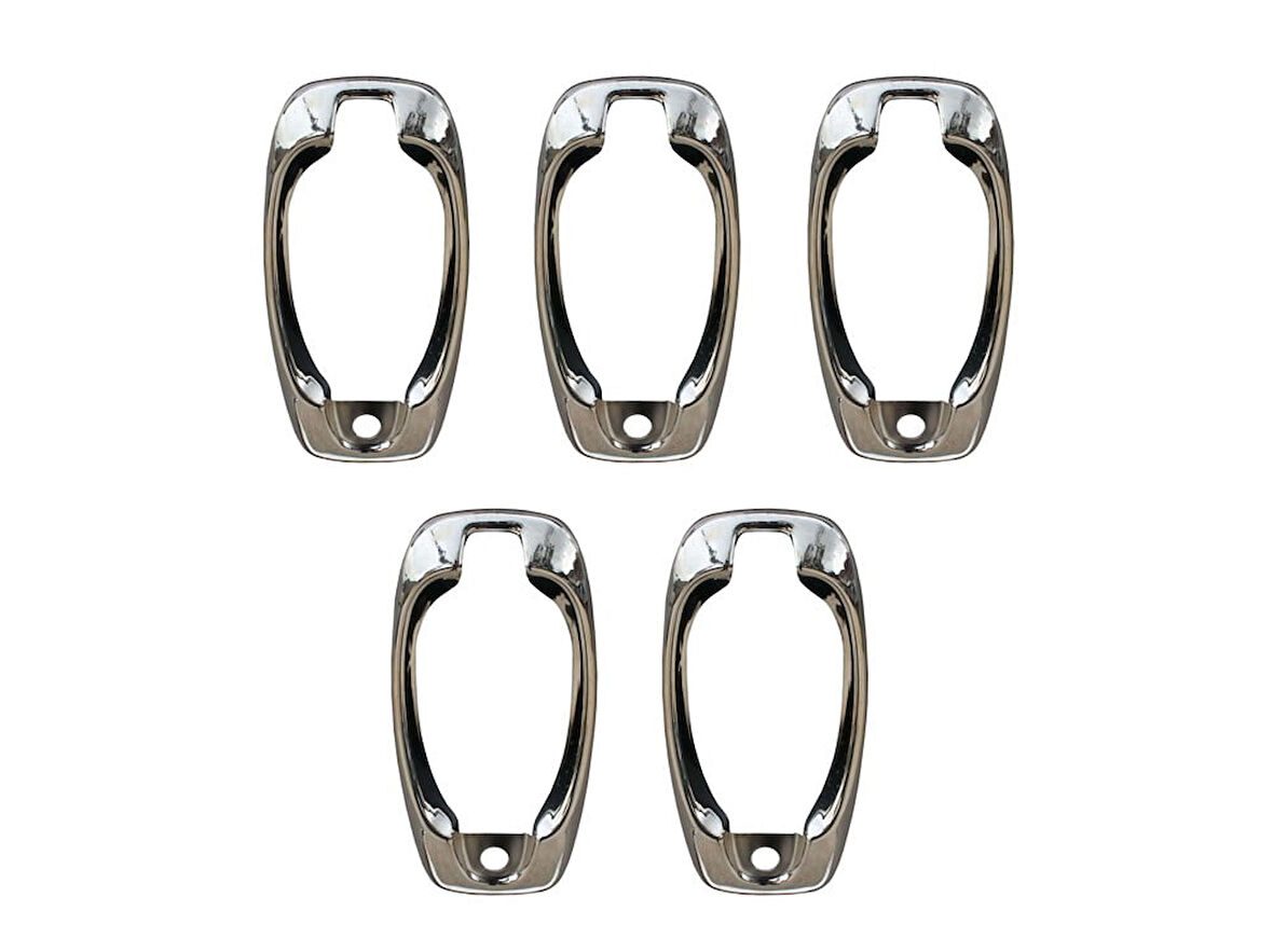 Fiat Fiorino Kapı Kolu Çerçevesi 5 Prç Krom 2008 ve Sonrası