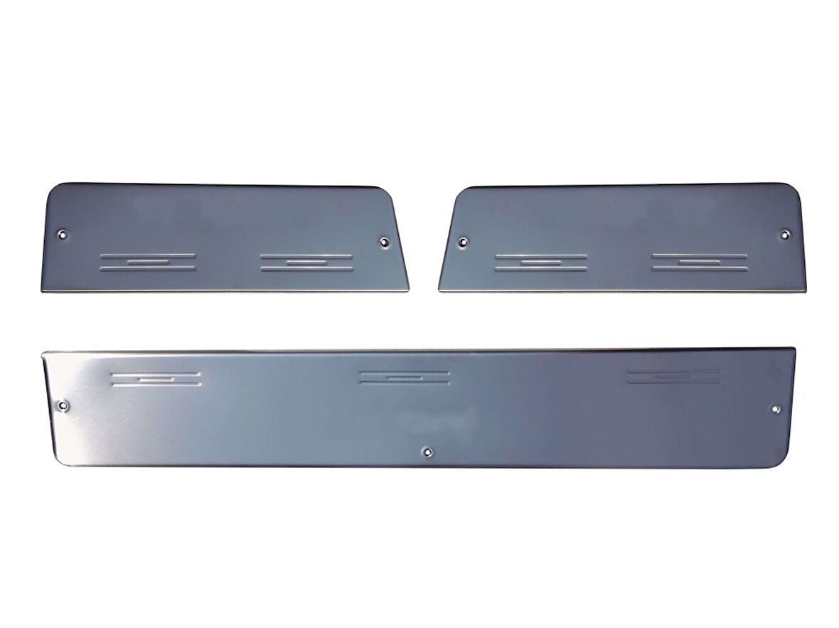 Ford Transit 6 Kapı Eşiği 3 Prç Krom 2006-2013