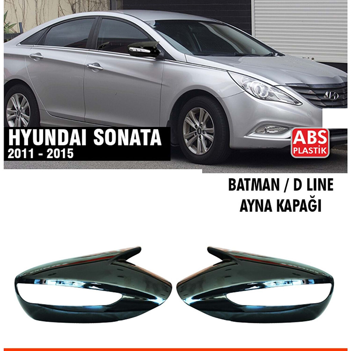 Sonata Batman Ayna Kapağı Piano Black / 2011 - 2015