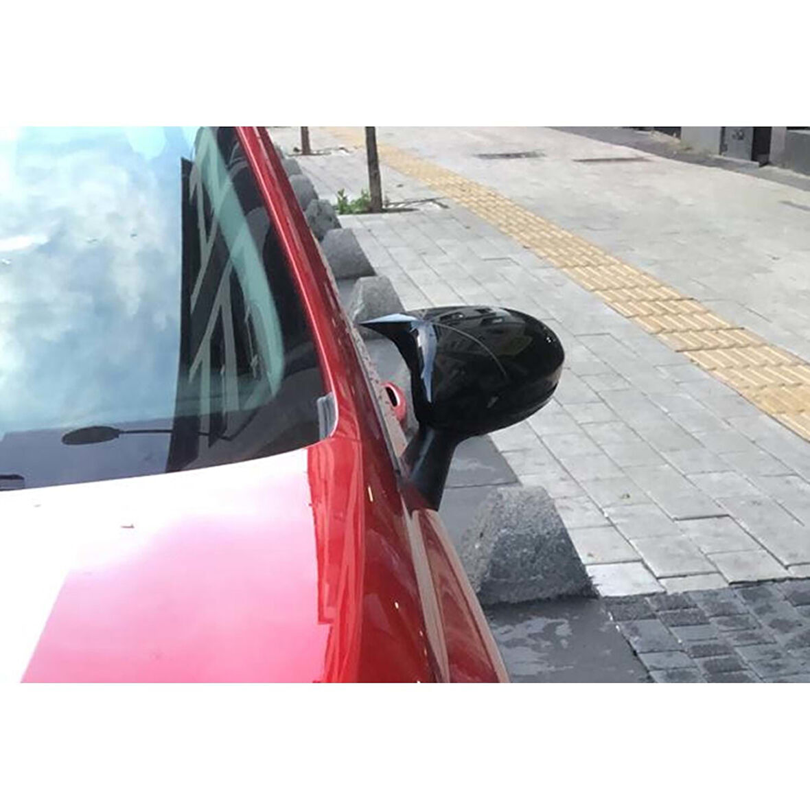 Clio 5 Batman Ayna Kapağı Piano Black / 2019 Sonrası