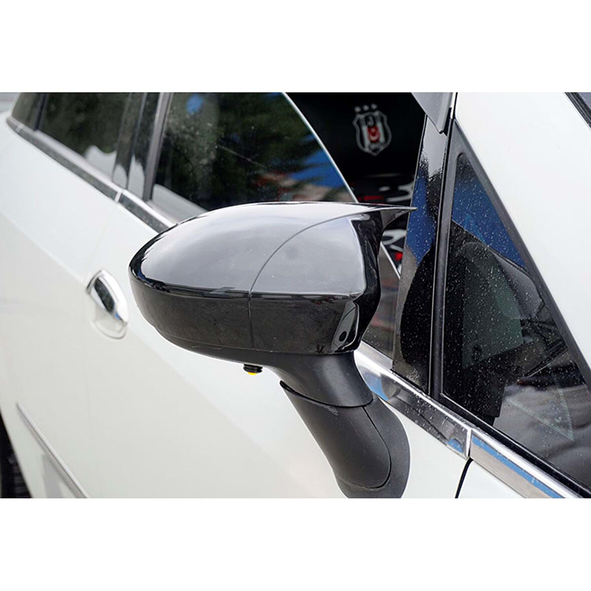 Punto Evo Batman Ayna Kapağı Piano Black / 2009-2012