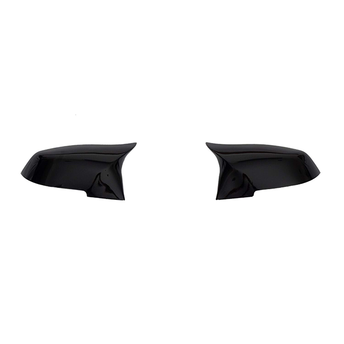 F32 Batman Ayna Kapağı Piano Black ABS / 2014-2020 (Tırnaklı)