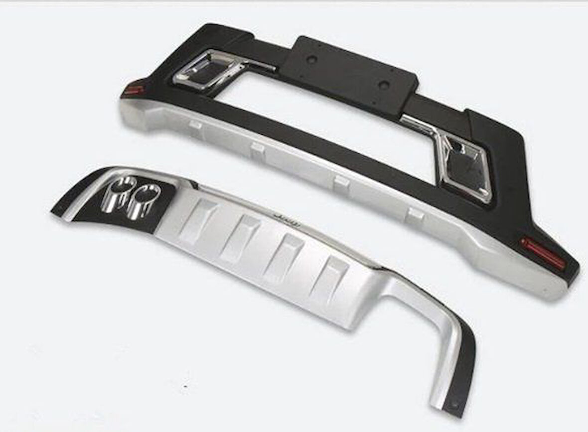 Jeep Compass Uyumlu Ön Arka Difüzör 2017 Sonrası