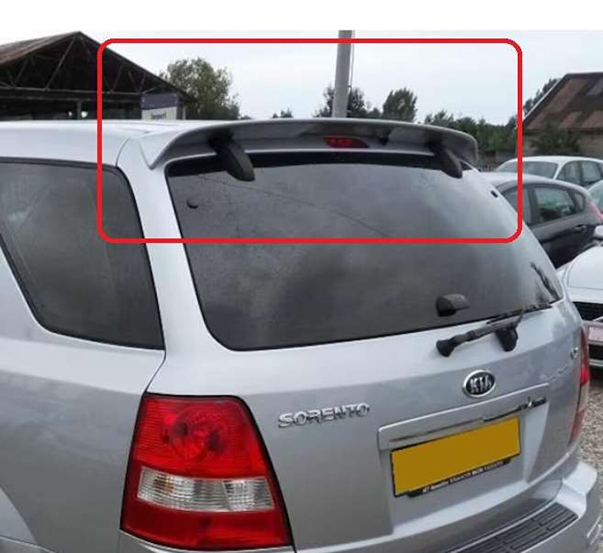 Kia Sorento Uyumlu 2003 2009 Spoiler (Boyasız) 