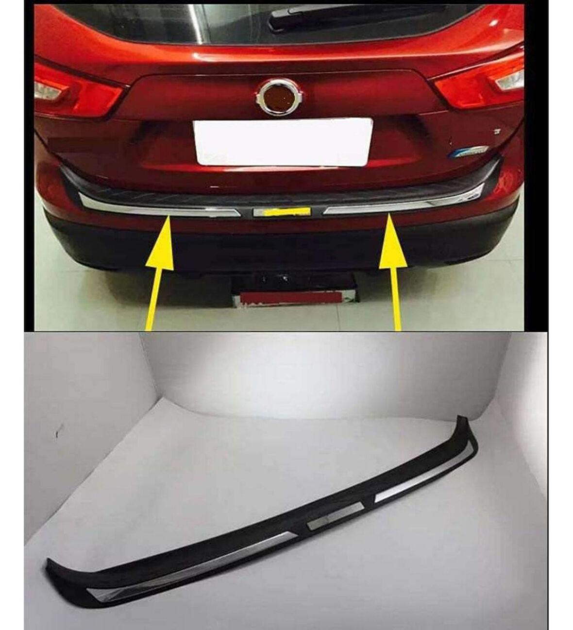 Nissan Qashqai Uyumlu 2014 2017 Arka Tampon Eşik Koruma