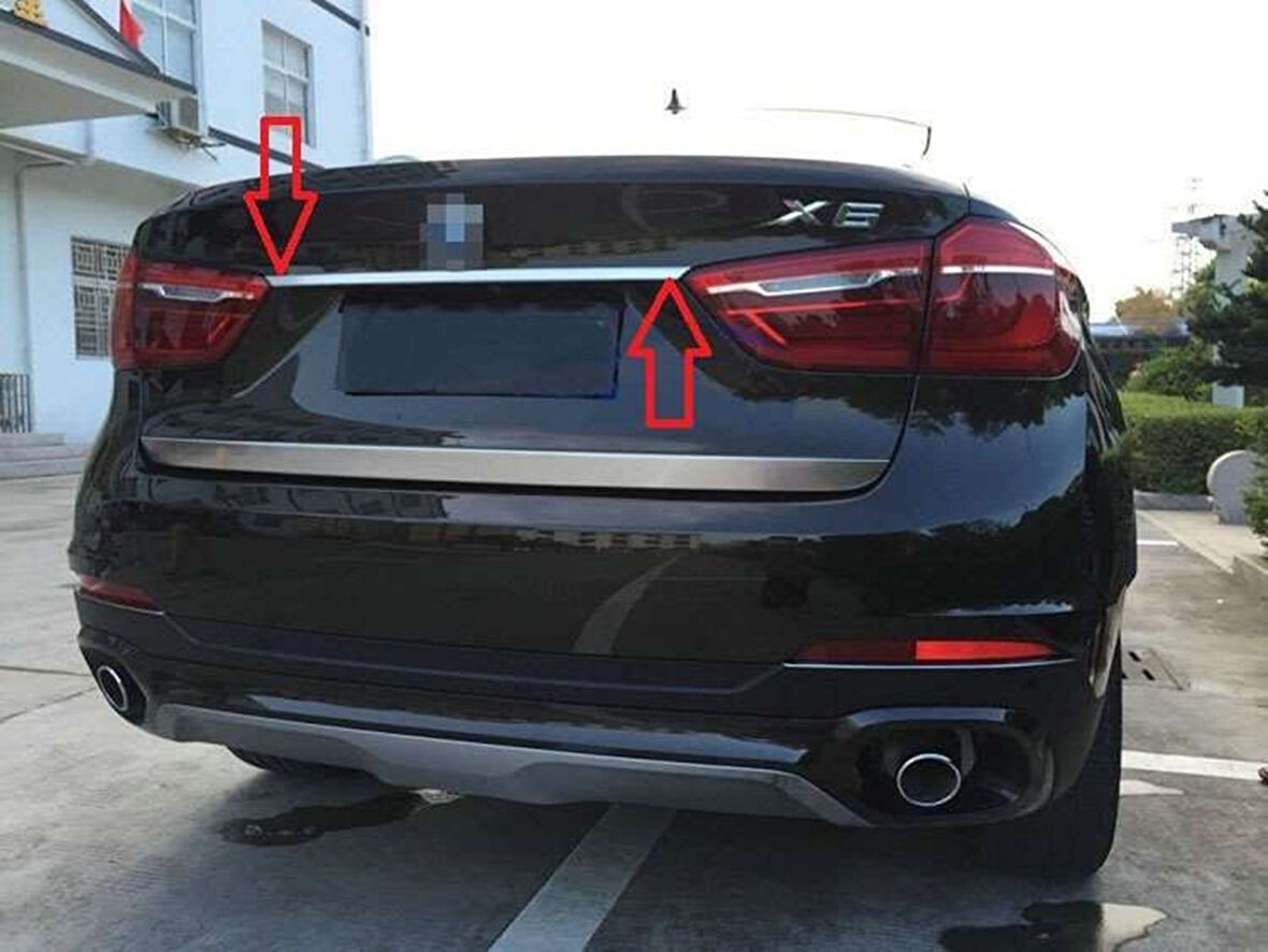 Bmw X6 Uyumlu 2016 Sonrası Bagaj Çıtası ABS (Plastik) Krom