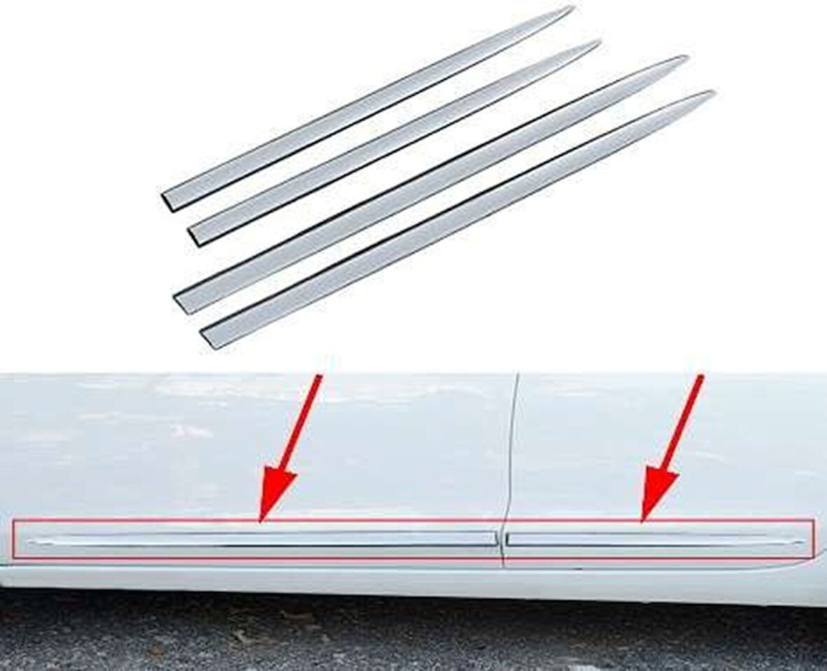 Ford Focus Uyumlu Sedan 2011 2018 Yan Kapı Çıtası