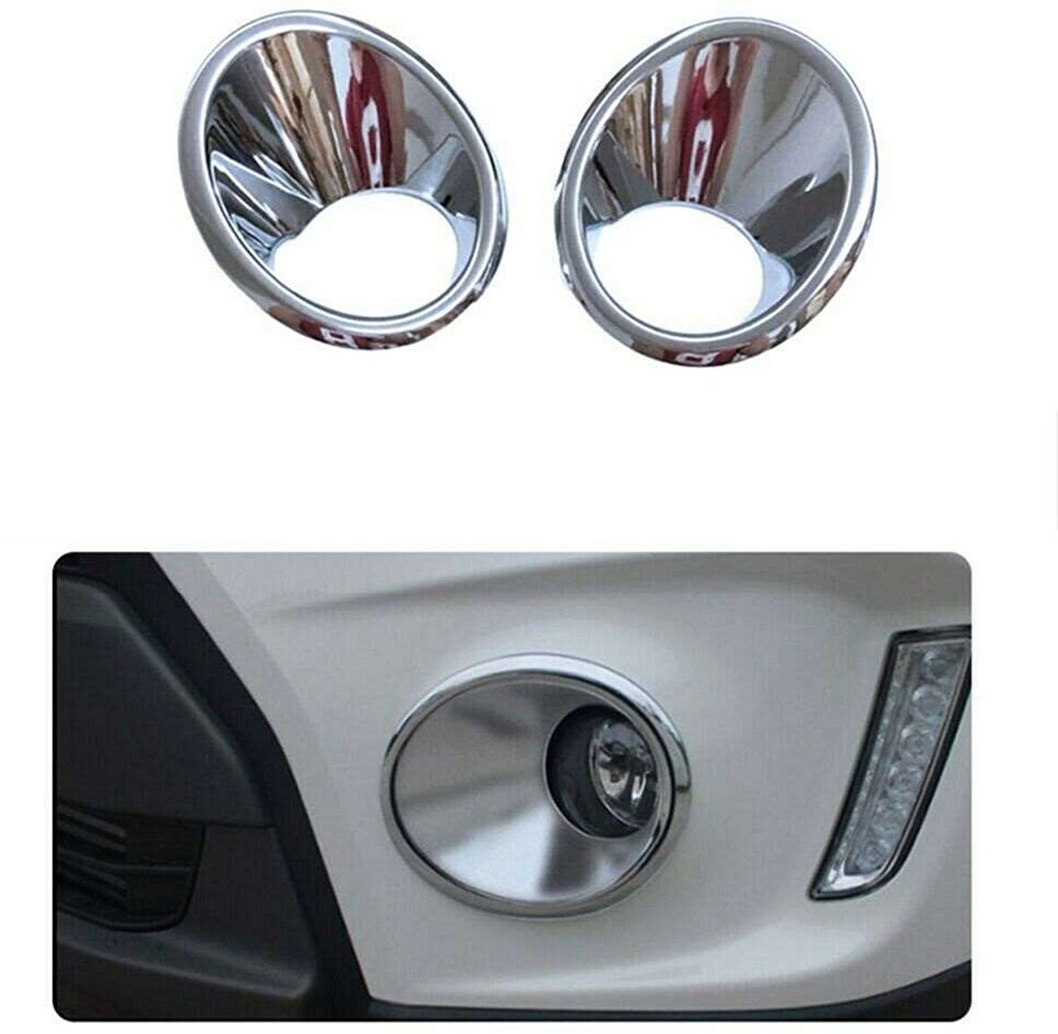 Suzuki Grand Uyumlu Vitara 2015 2019 Sis Lambası Kaplama Krom