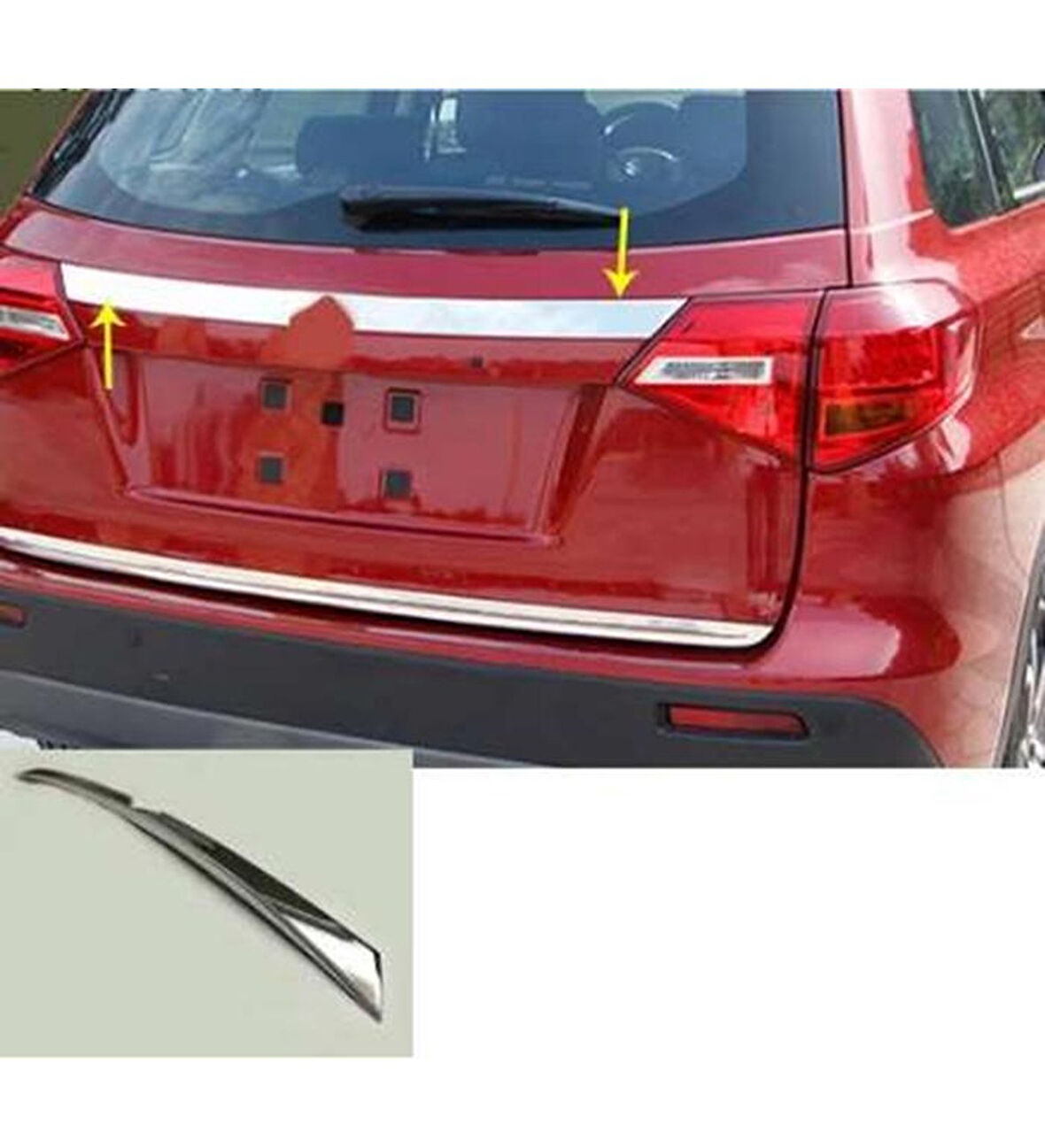 Suzuki Grand Uyumlu Vitara 2015 Sonrası Bagaj Çıtası Krom