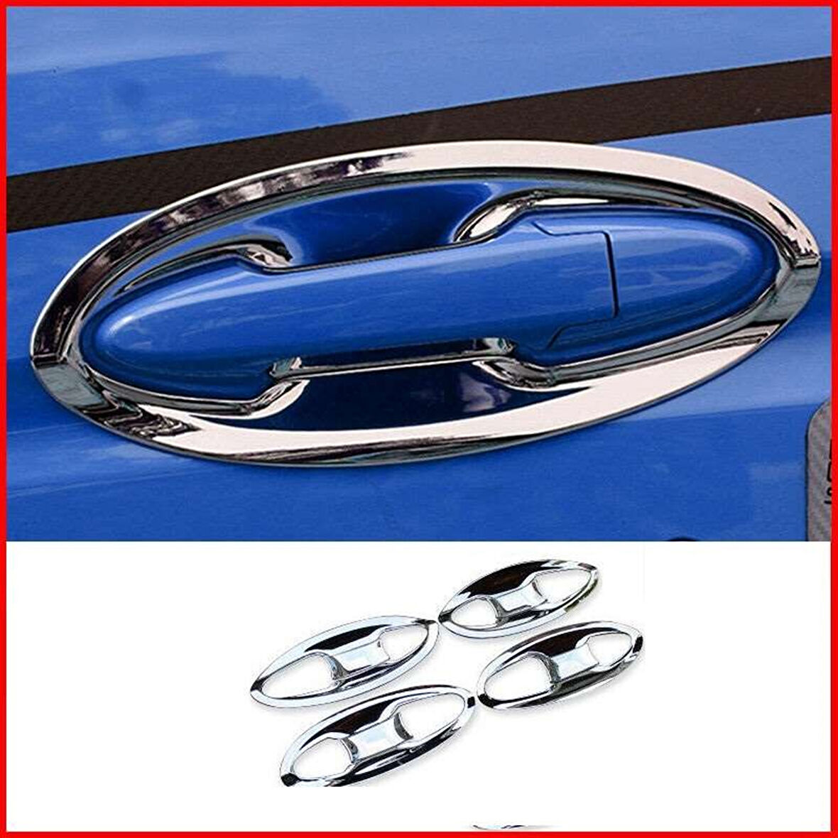 Honda Jazz Uyumlu 2014 Sonrası Dış Kapı Kolu İç Kaplama ABS(Plastik) Krom