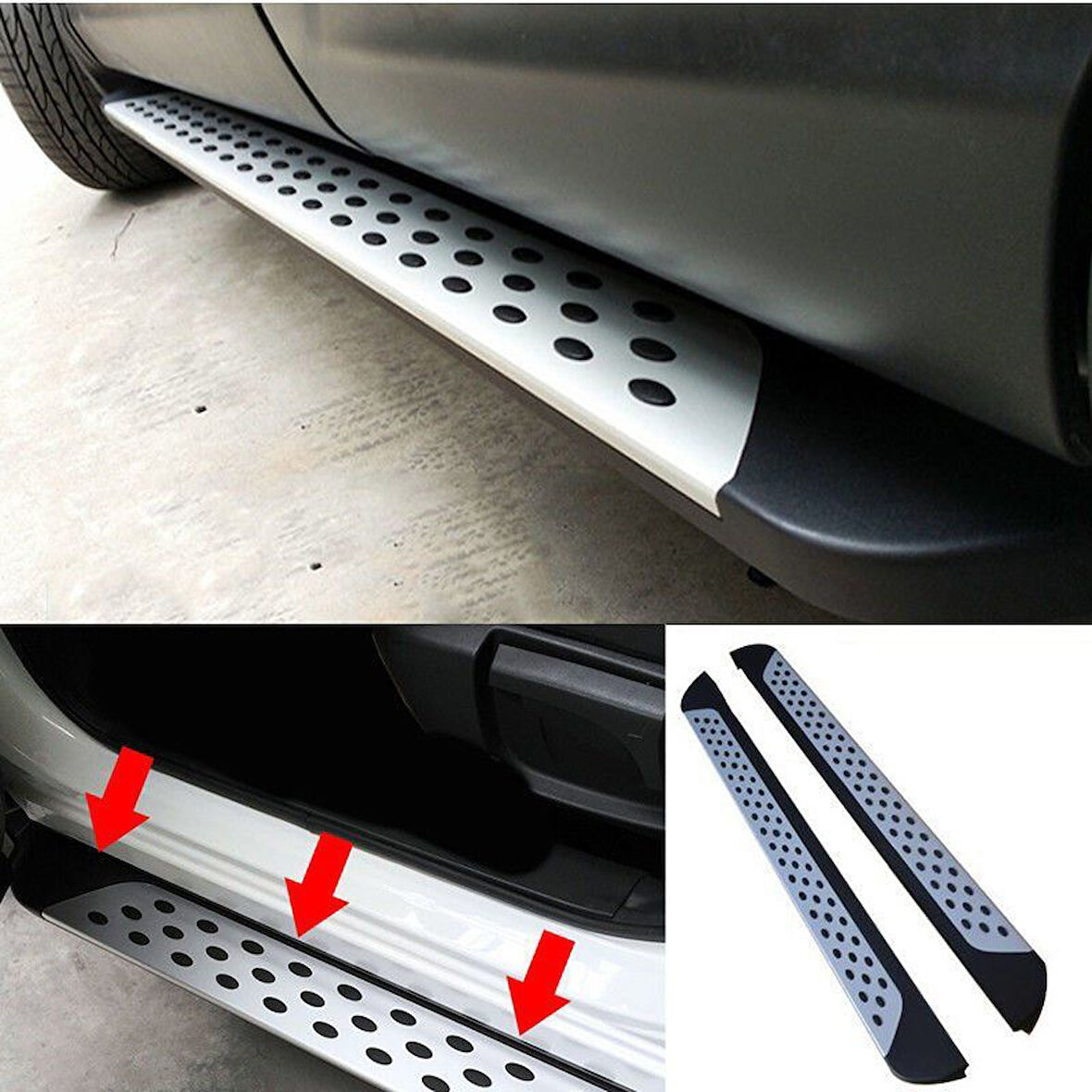 Nissan Qashqai Uyumlu 2006 2013 Yan Basamak Koruma Side Step Bmw Style