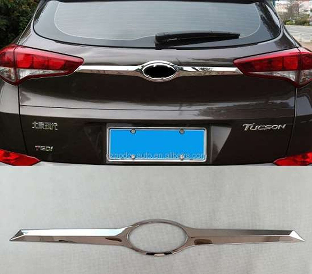 Hyundai Tucson Uyumlu 2015 2018 Bagaj Çıtası Krom