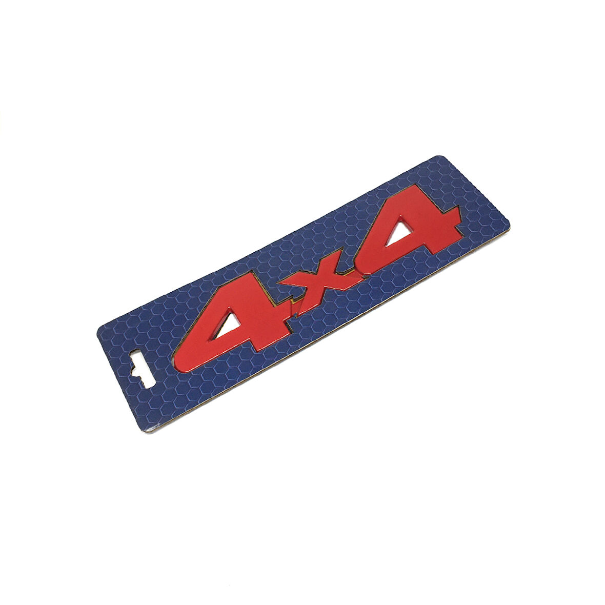 4x4 Arka Bagaj Çamurluk Yazısı Kırmızı Büyük 14.7x3.7cm