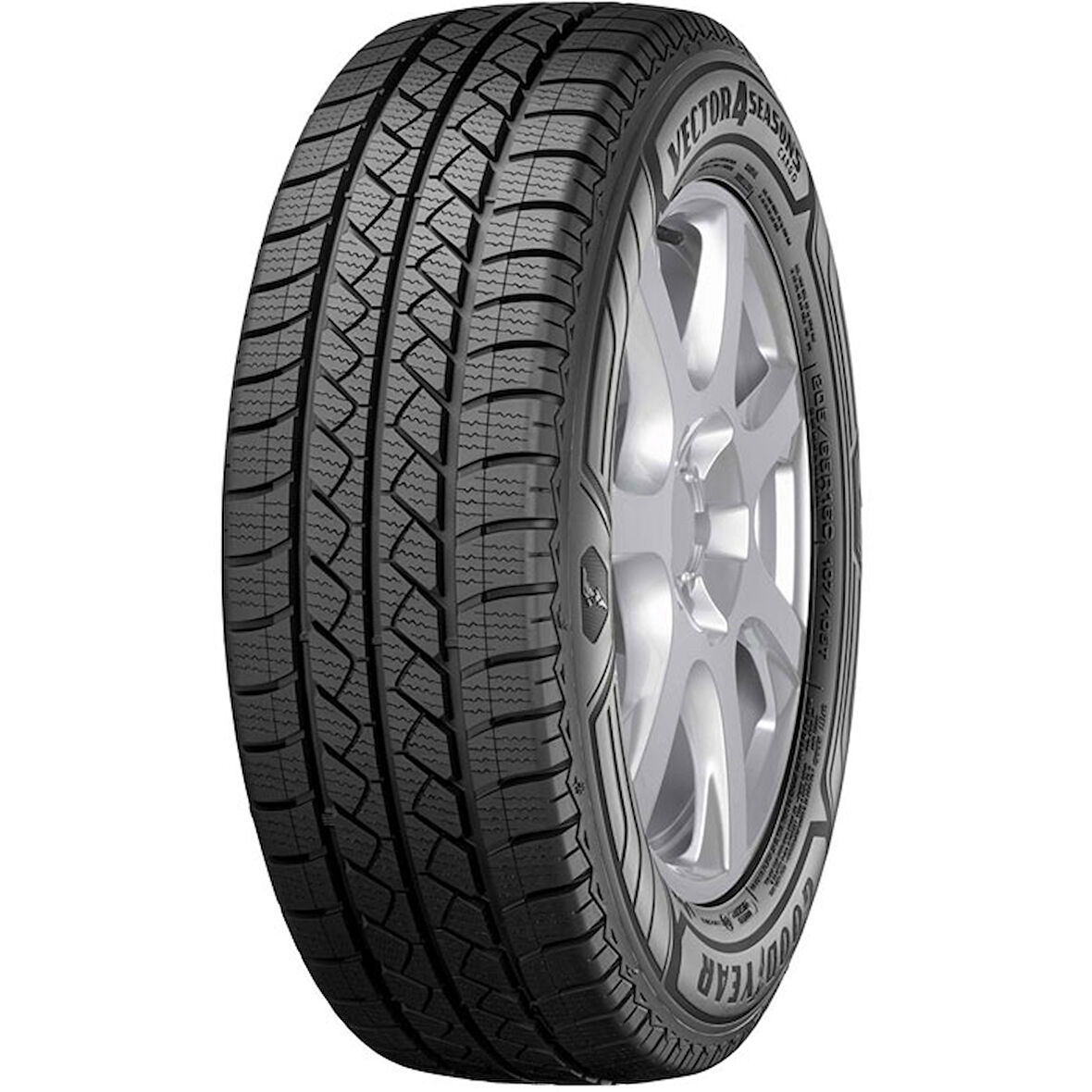 Goodyear 215/60R17C 104/102H Vector 4Seasons Cargo 4 Mevsim Lastiği (2024)