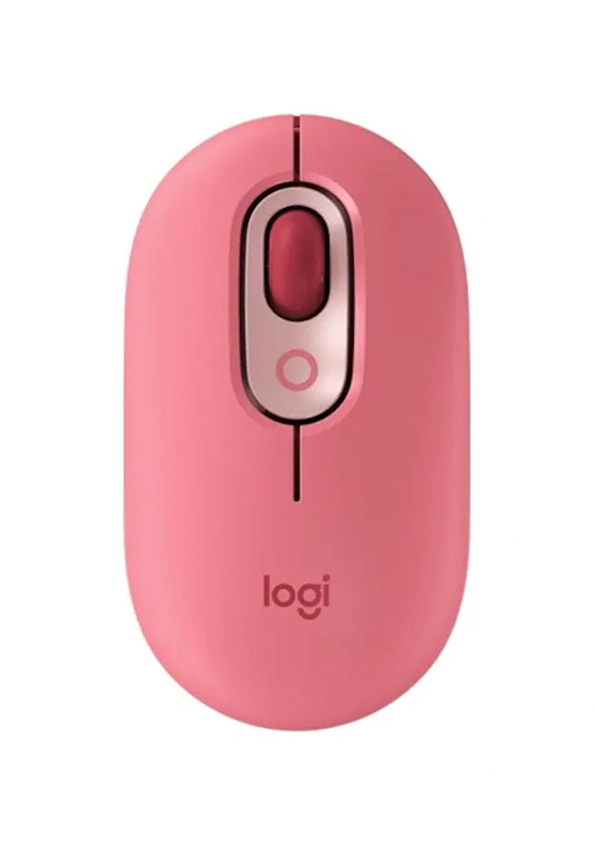 Logitech POP Emoji Kablosuz Optik Mouse Pembe