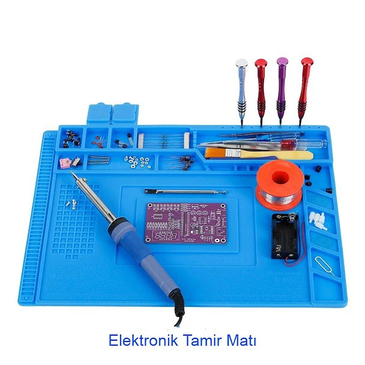 Tamir Matı 500°C Silikon Isıya Dayanıklı S-160 Onarımda Devrim Pedi 