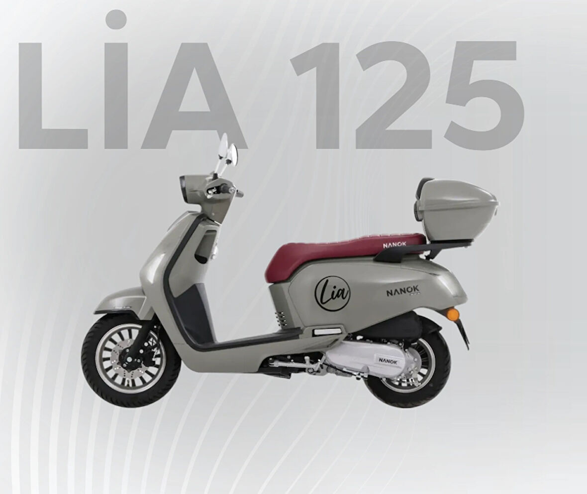 NANOK LİA 125 GRİ