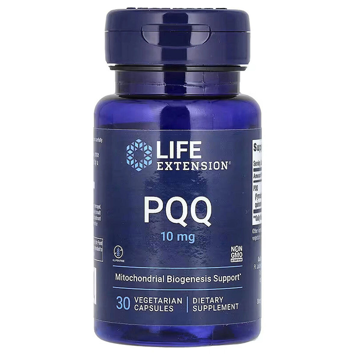 Life Extension PQQ Pirrolokinolin Brain & Cognitive 10 mg 30 Veg Caps