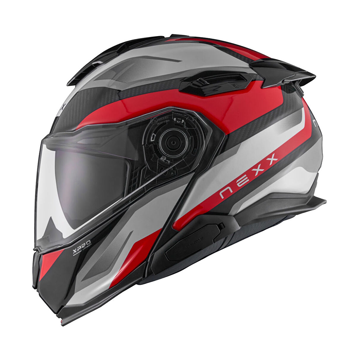 X.LIFETOUR PRO MILE BEYAZ-KIRMIZI KASK