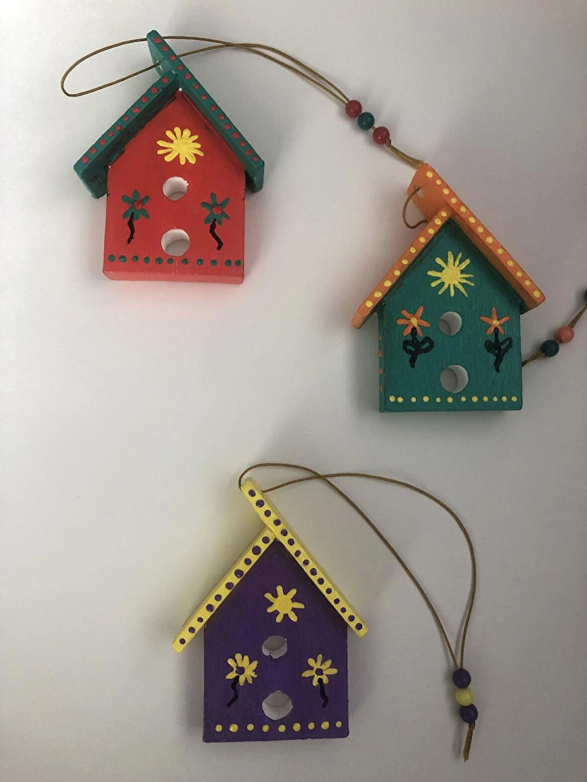 EV MODELLİ BAHÇE BALKON DUVAR SÜSÜ