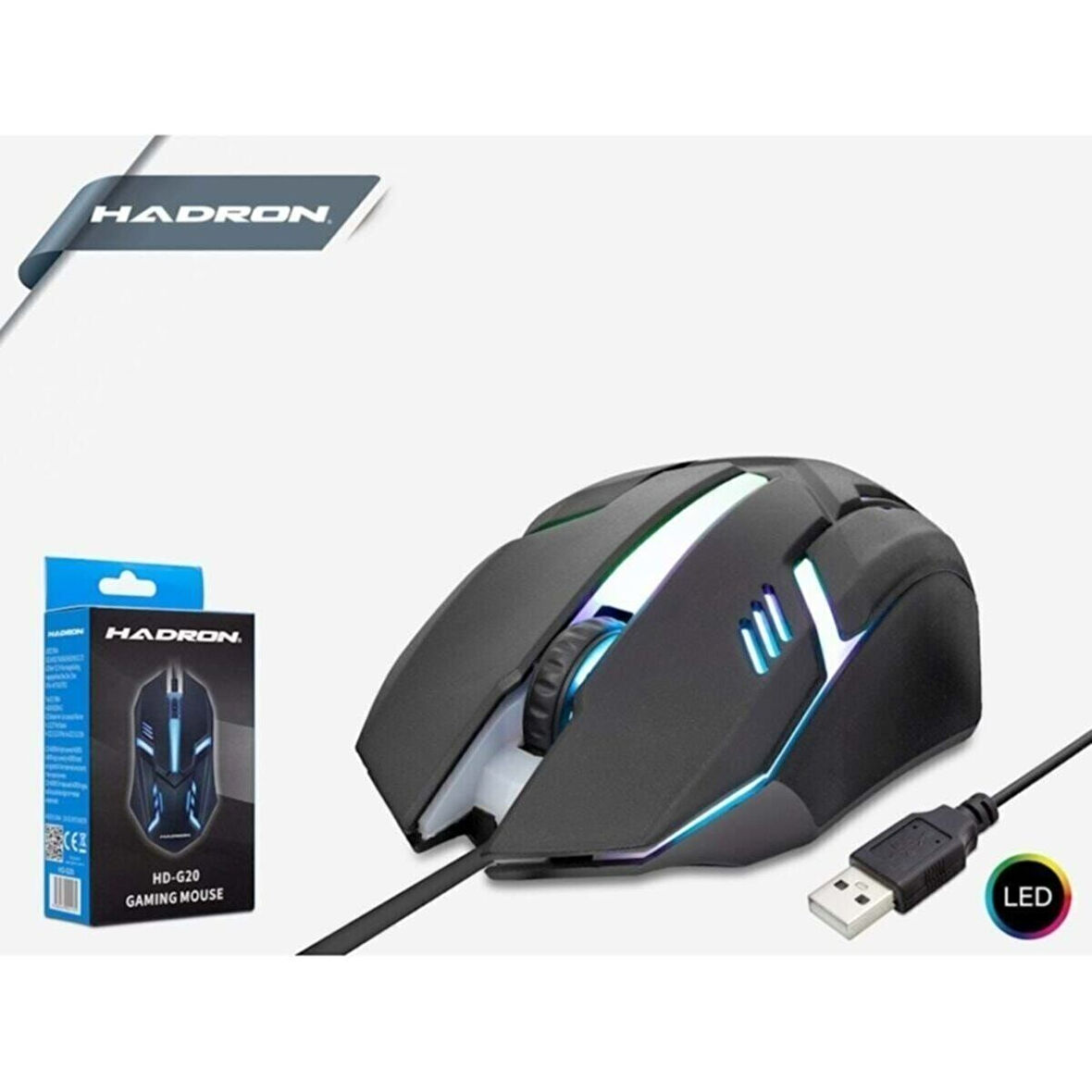 LIMEME S1 Kablolu Oyuncu Mouse Siyah