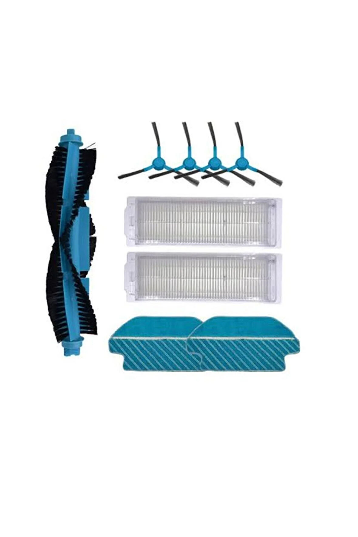 Vıomı V3 Pro Akıllı Robot Süpürge Hepa Filtre Fırça Seti