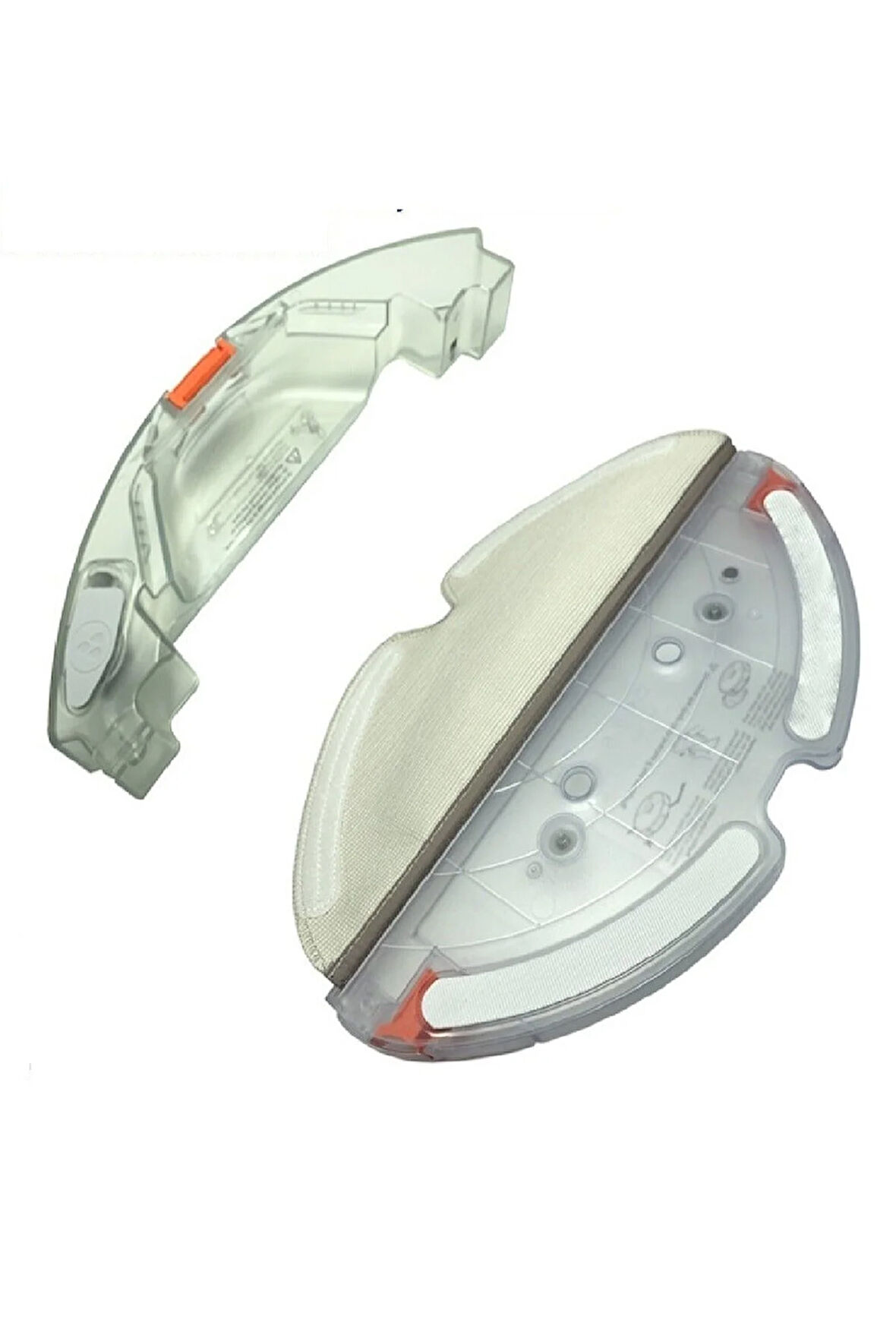 Roborock S5 Max Ve S6 Maxv Uyumlu Su Deposu Ve Mop Takma Aparatı + Paspas