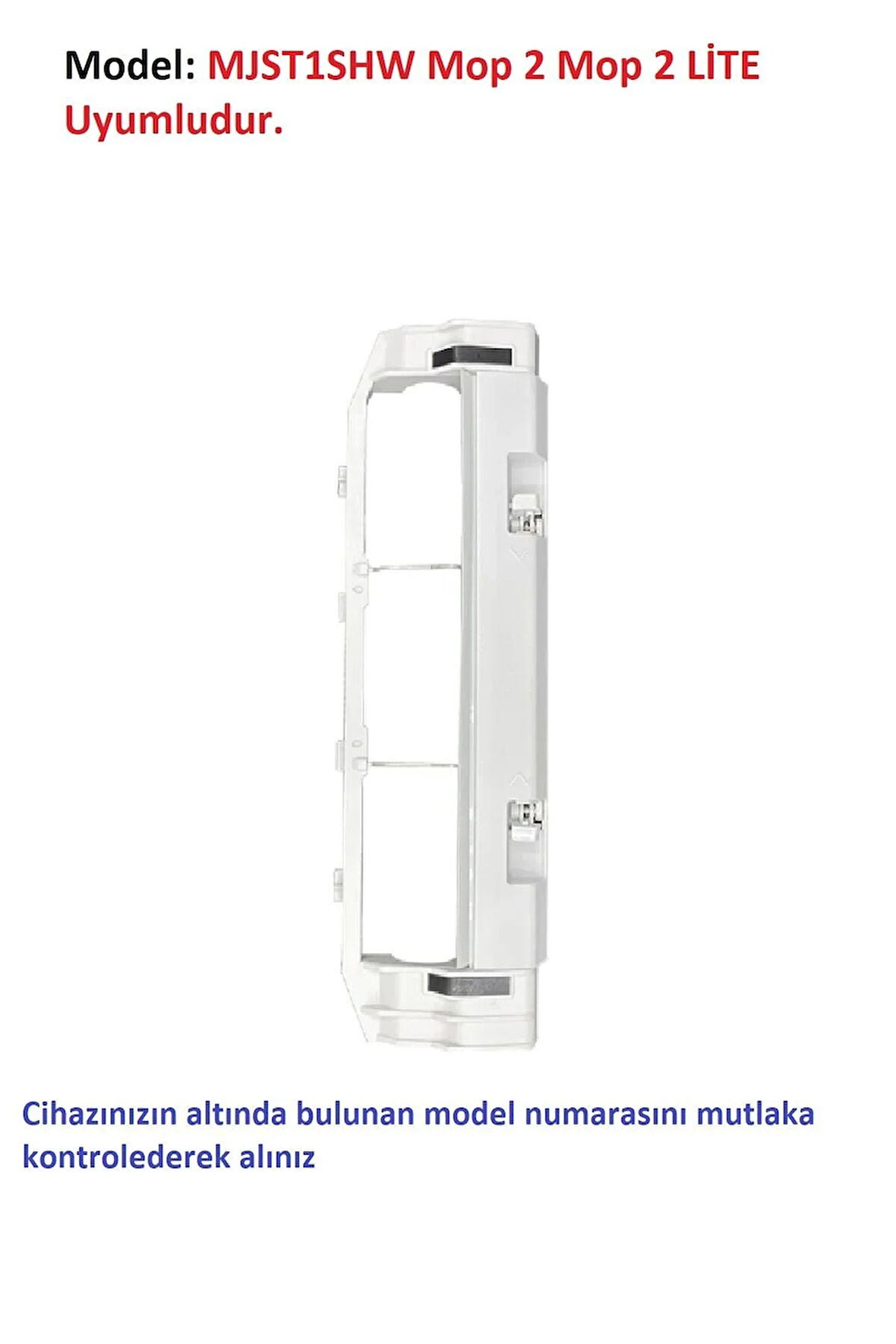 Xiaomi Mop 2 Pro ve Mop 2 Lite Uyumlu Alt Fırça Kapağı Gri Renk (MJST1SHW Modeli)