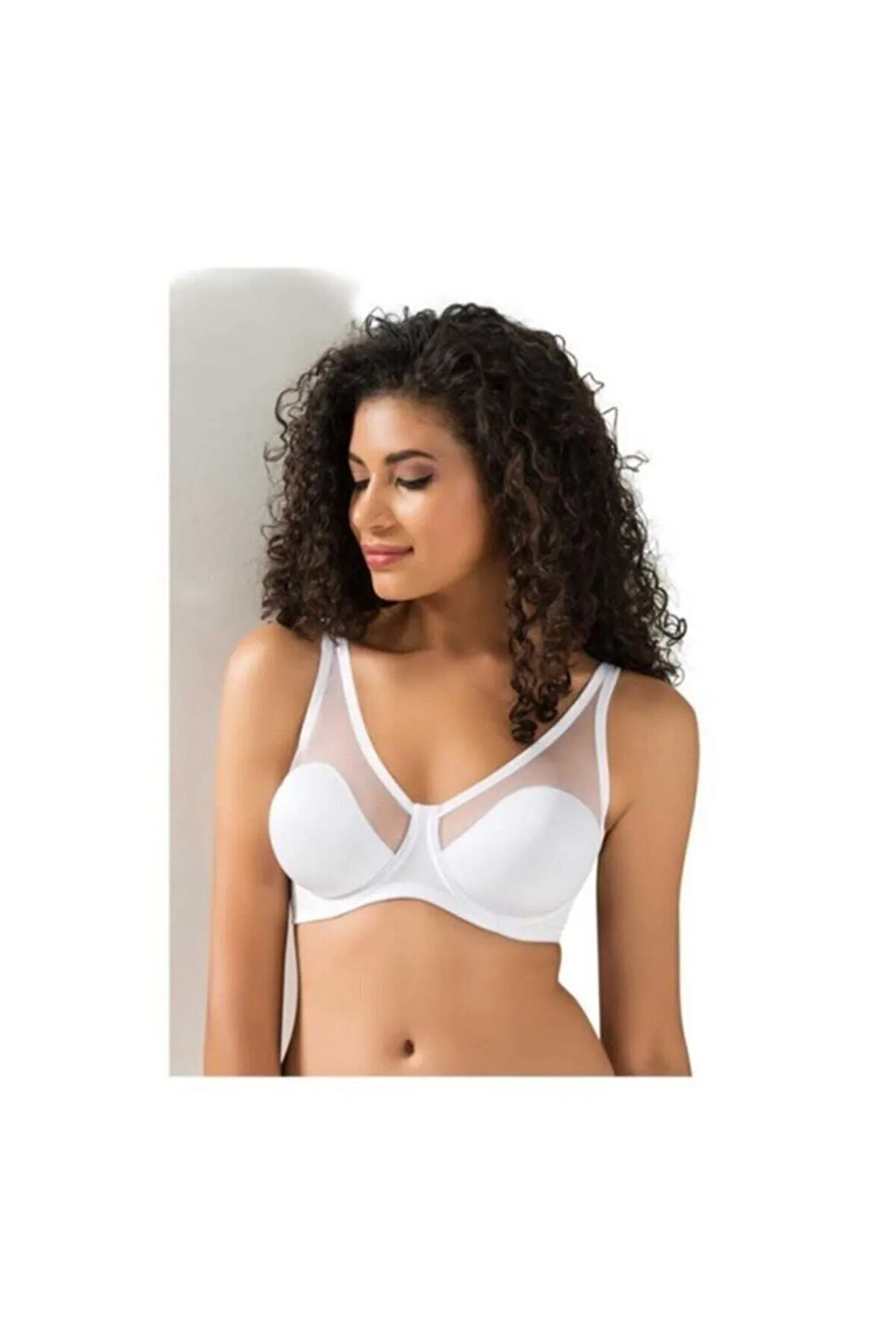 Kadın Tül Kaplı Soft Sütyen 9200-b-cup