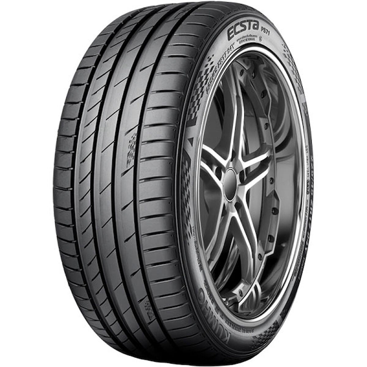 Kumho 225/40R18 92Y XL Ecsta PS71 Yaz Lastiği (2023)