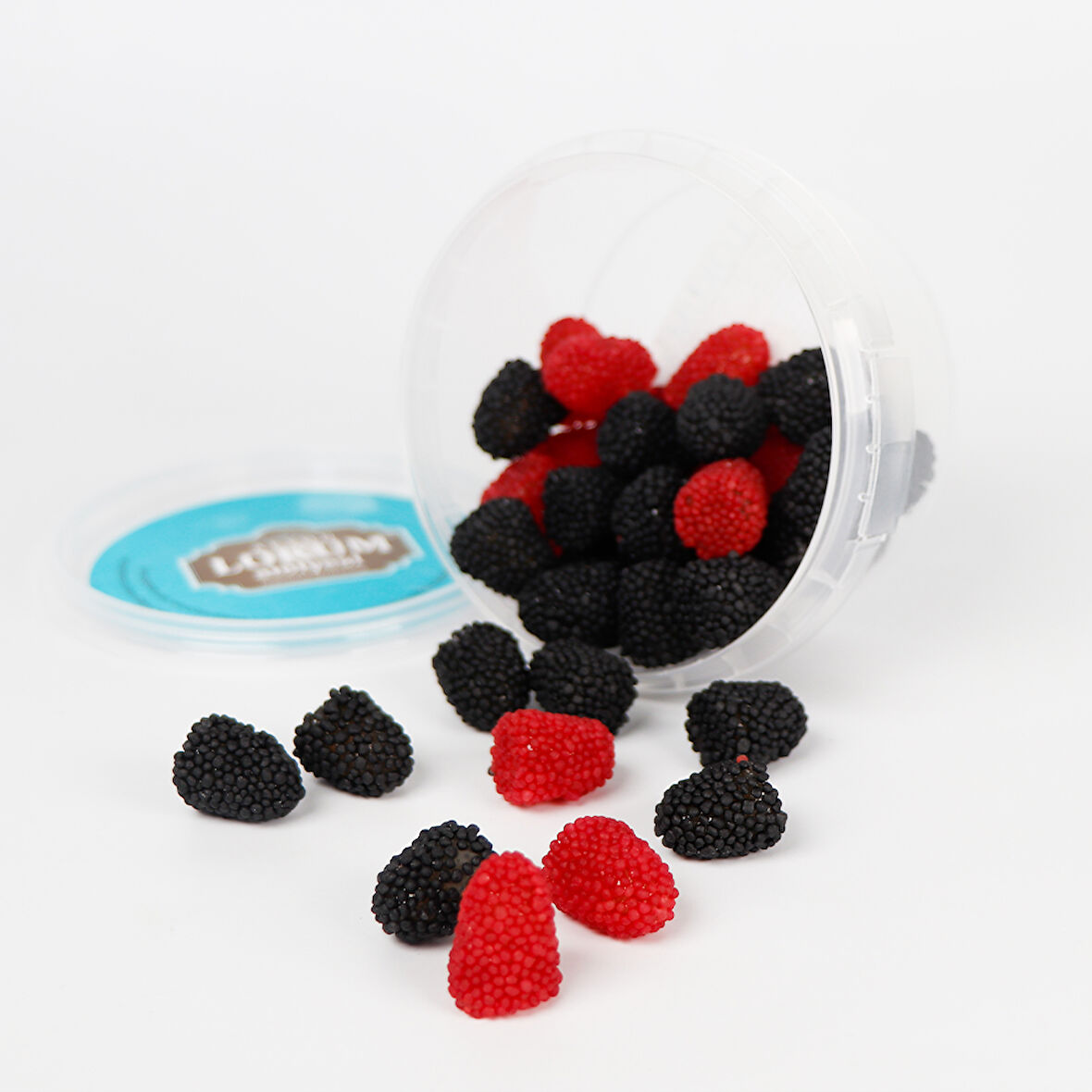 Karışık Aromalı Yumuşak Şeker (Ahududu) 120 G 