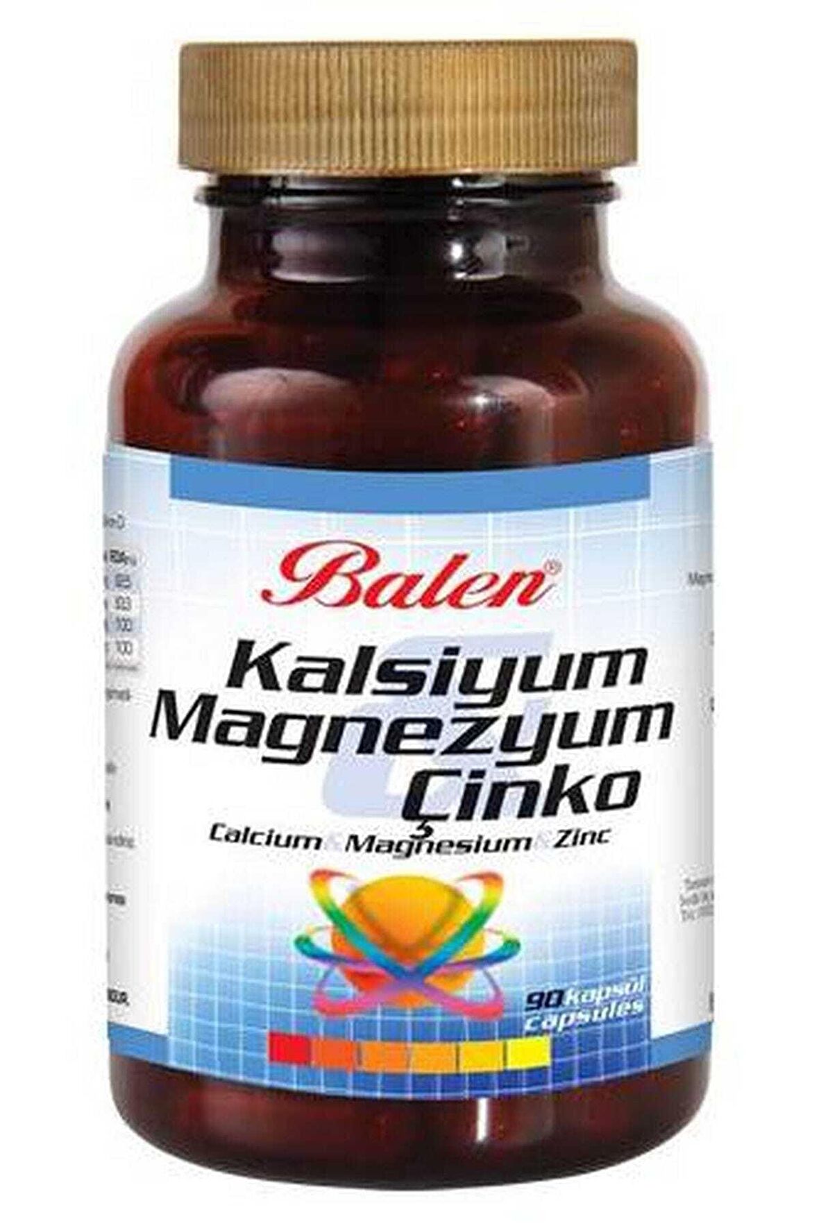 Balen Kalsiyum Magnezyum Çinko 90 Kapsül
