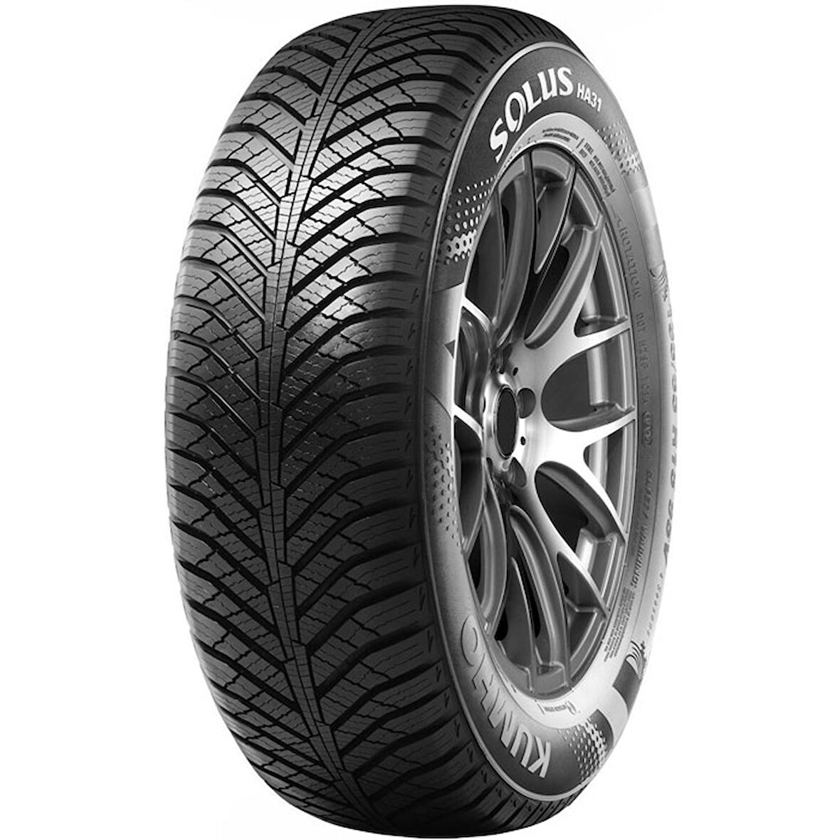 Kumho 185/65R14 86T Solus HA31 4 Seasons 4 Mevsim Lastiği (Üretim Yılı: 2025)