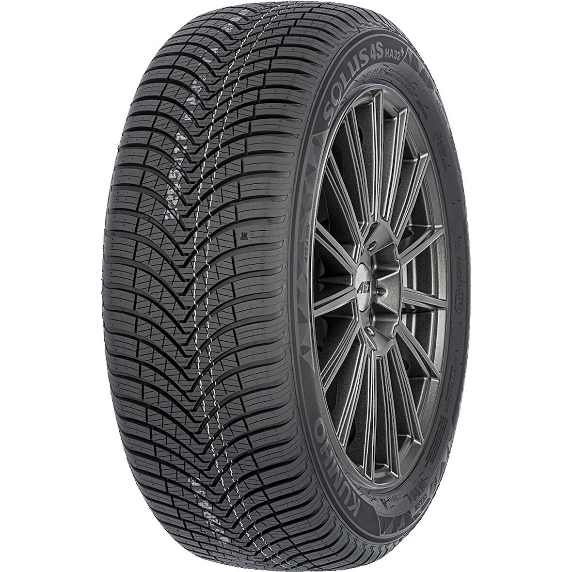 Kumho 225/45R17 94W XL Solus 4S HA32+ 4 Mevsim Lastiği (Üretim Yılı: 2024)