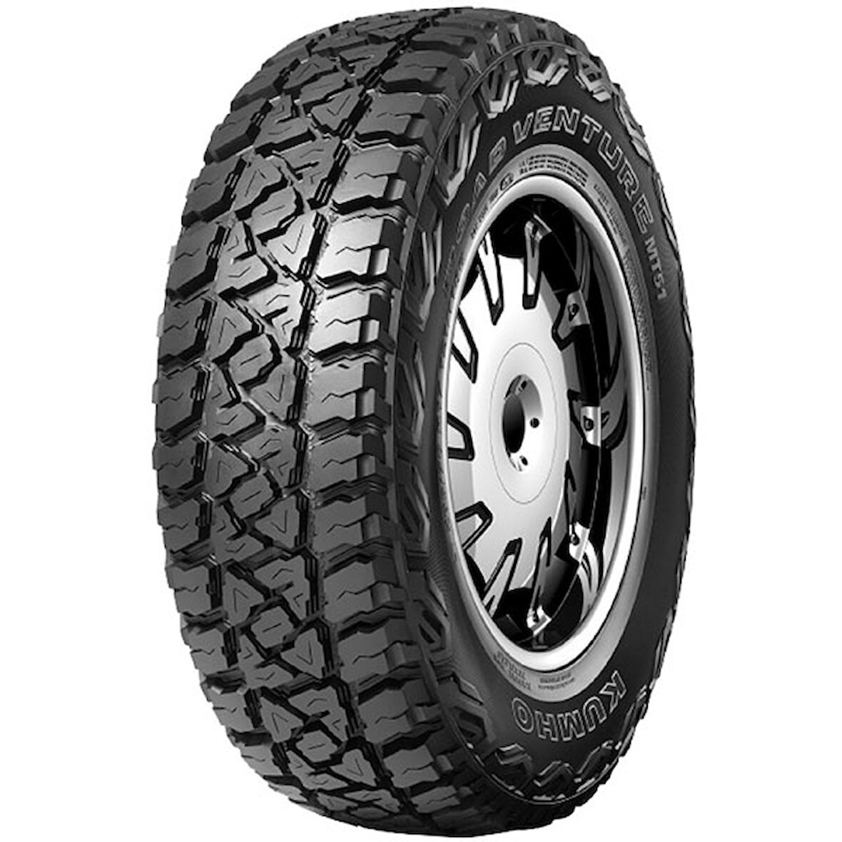 Kumho 265/60R18 119/116Q Road Venture MT51 Yaz Lastiği (Üretim Yılı: 2024)