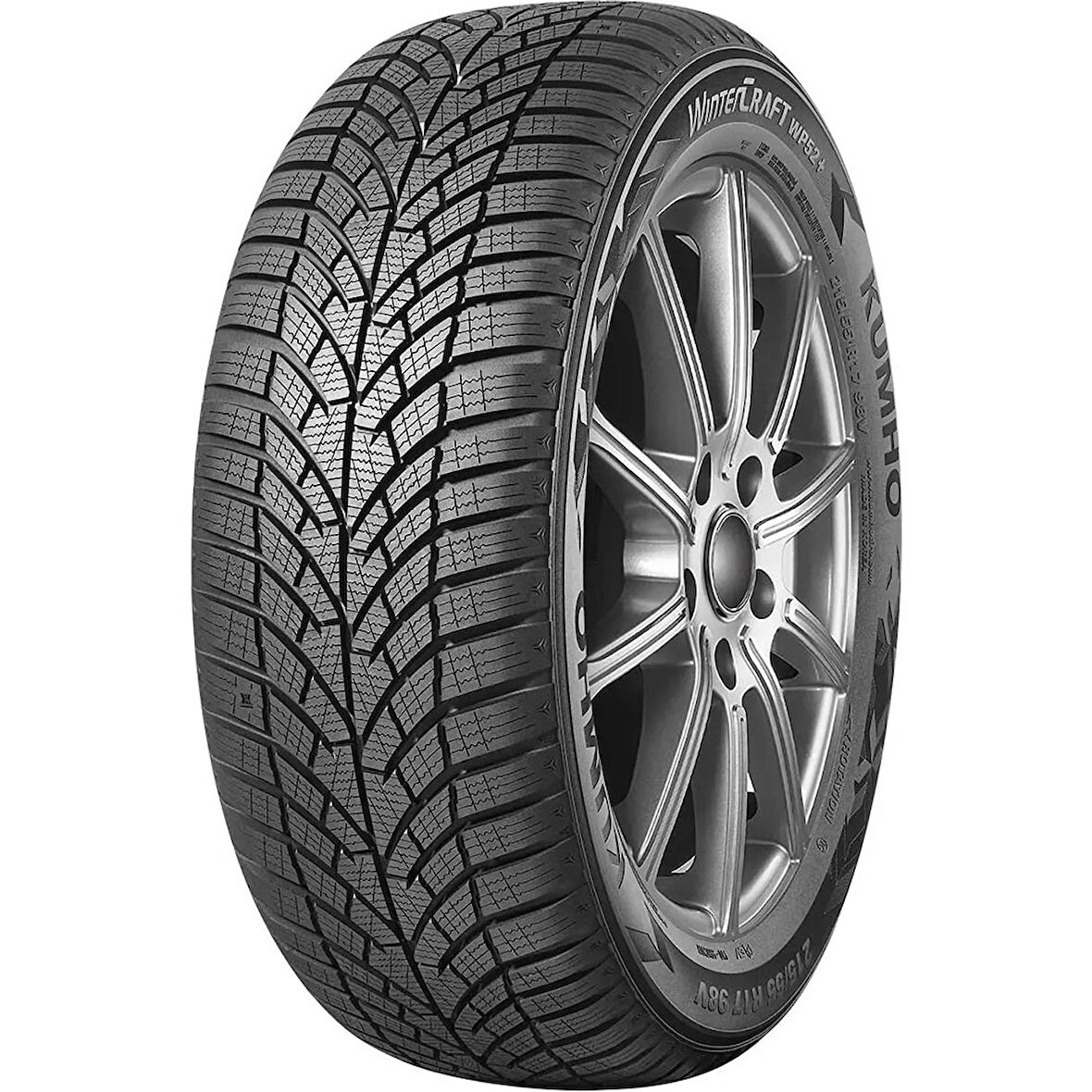 Kumho 225/45R17 94V XL WinterCraft WP52+ Kış Lastiği (Üretim Yılı: 2025)
