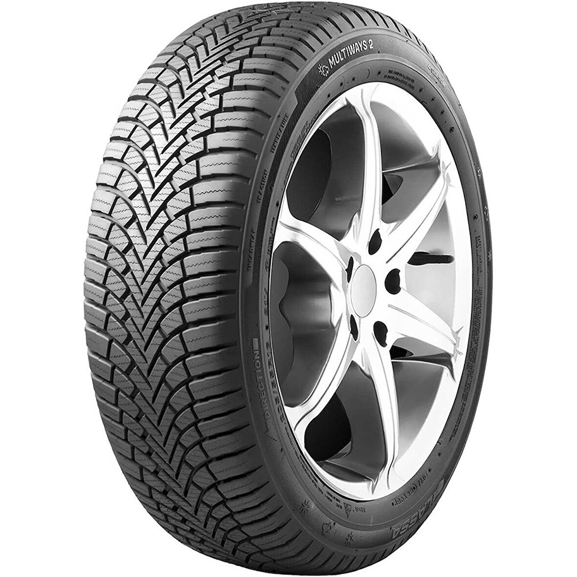 Lassa 195/55R16 91V XL Multiways 2 4 Mevsim Lastiği (Üretim Yılı: 2025)