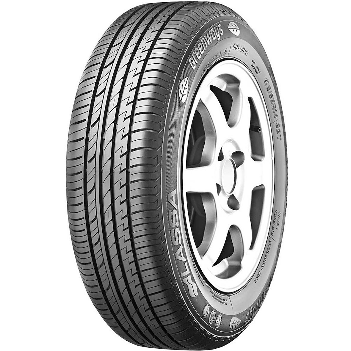 Lassa 165/80R13 83T Greenways Yaz Lastiği (Üretim Yılı: 2025)