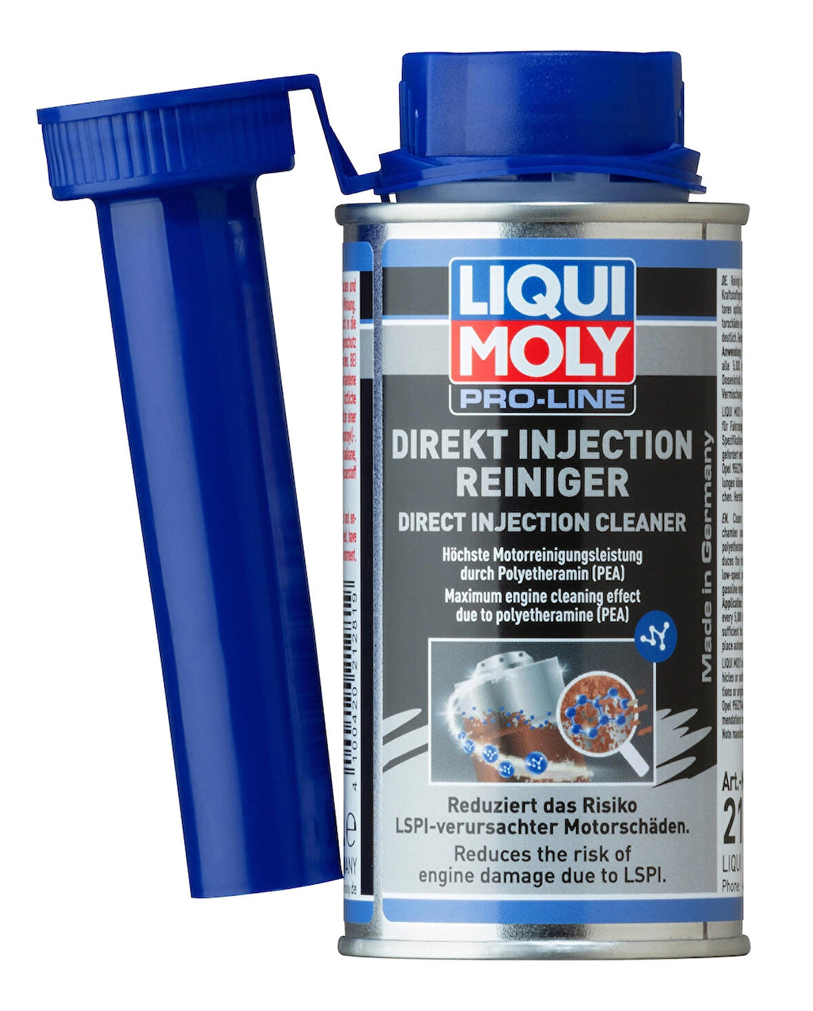LIQUI MOLY Pro-Line/ LSPI önleyici katkı (Benzin) Enjektör Temizleyici / Emisyon İyileştirici- 120 ml (21281)