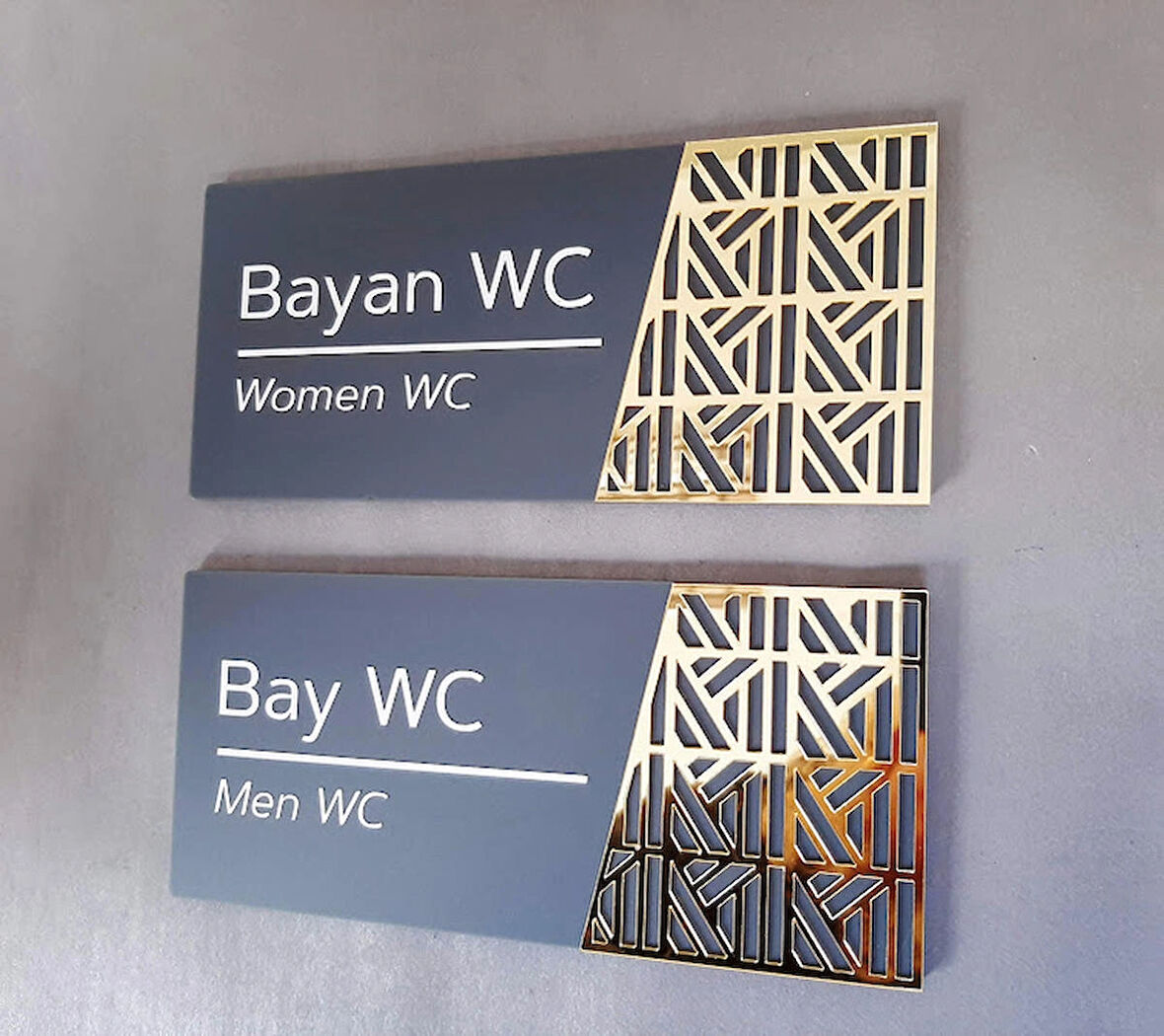 Luxury Mat Antrasit Seri WC Yönlendirme Seti