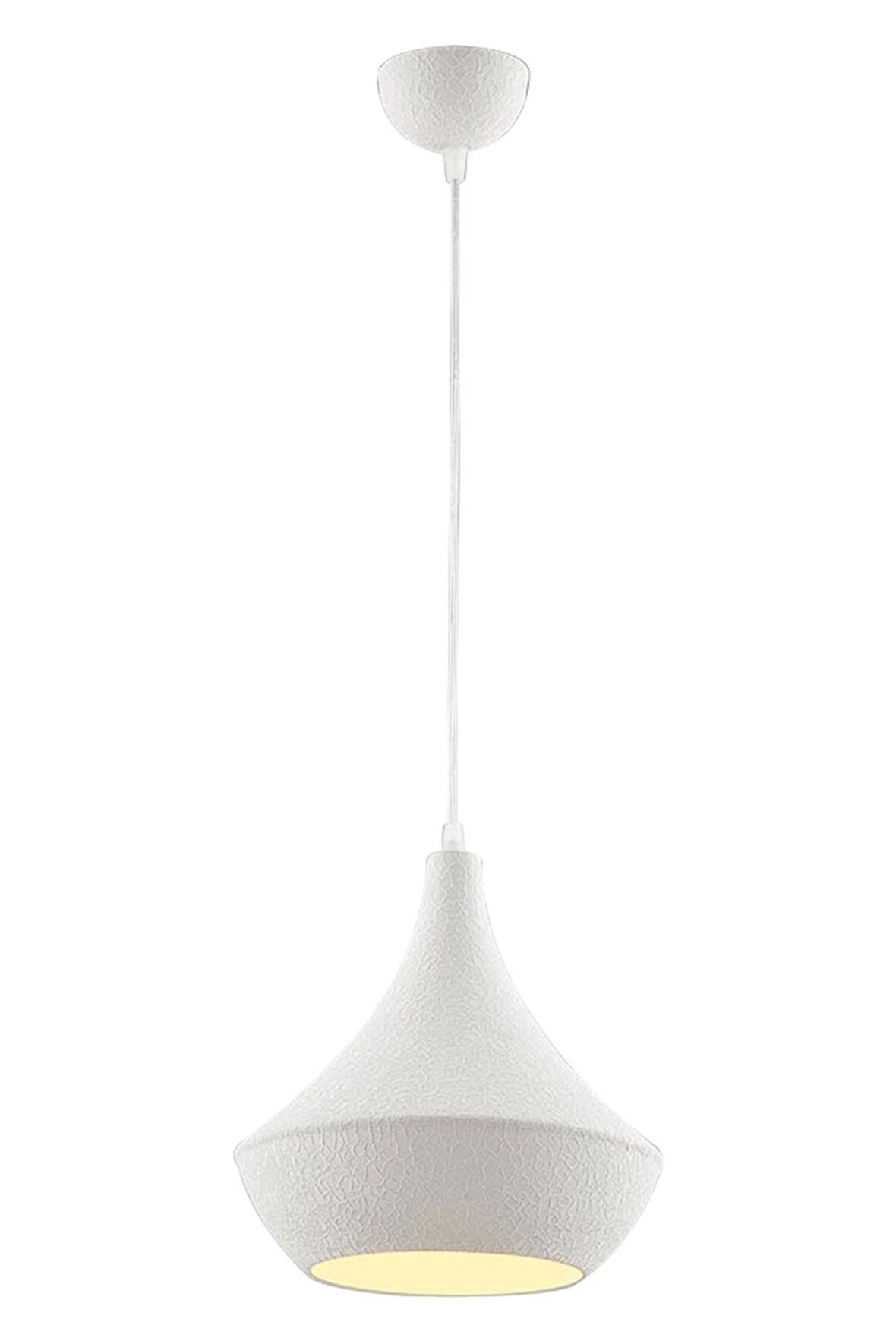 AVONNI AV-4106-M6-BBY Beyaz Boyalı Modern Avize E27 Metal 27cm
