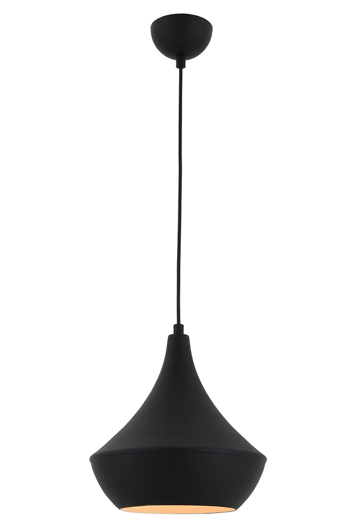 AVONNI AV-4106-M6-BSY Siyah Boyalı Modern Avize E27 Metal 27cm
