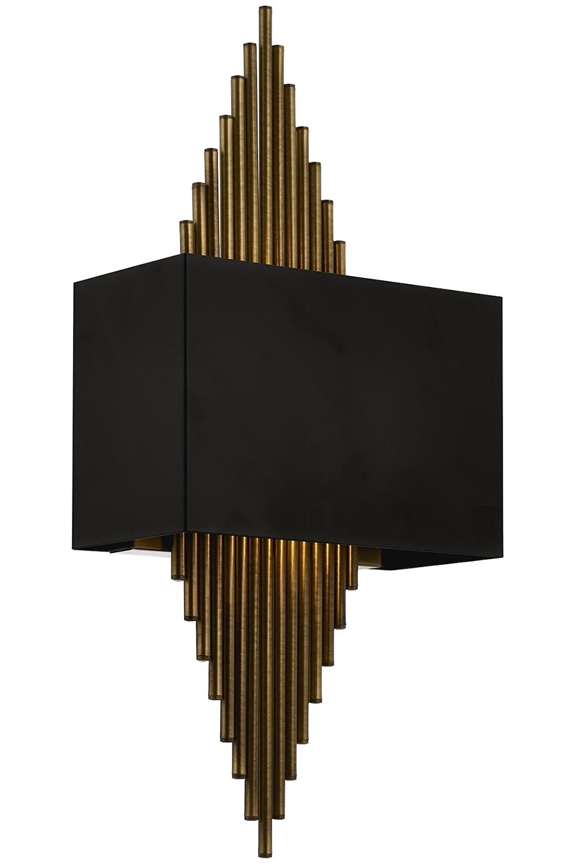 Avonni Ap-62175-01 Metal Modern İç Mekan Duvar Siyah Aplik 