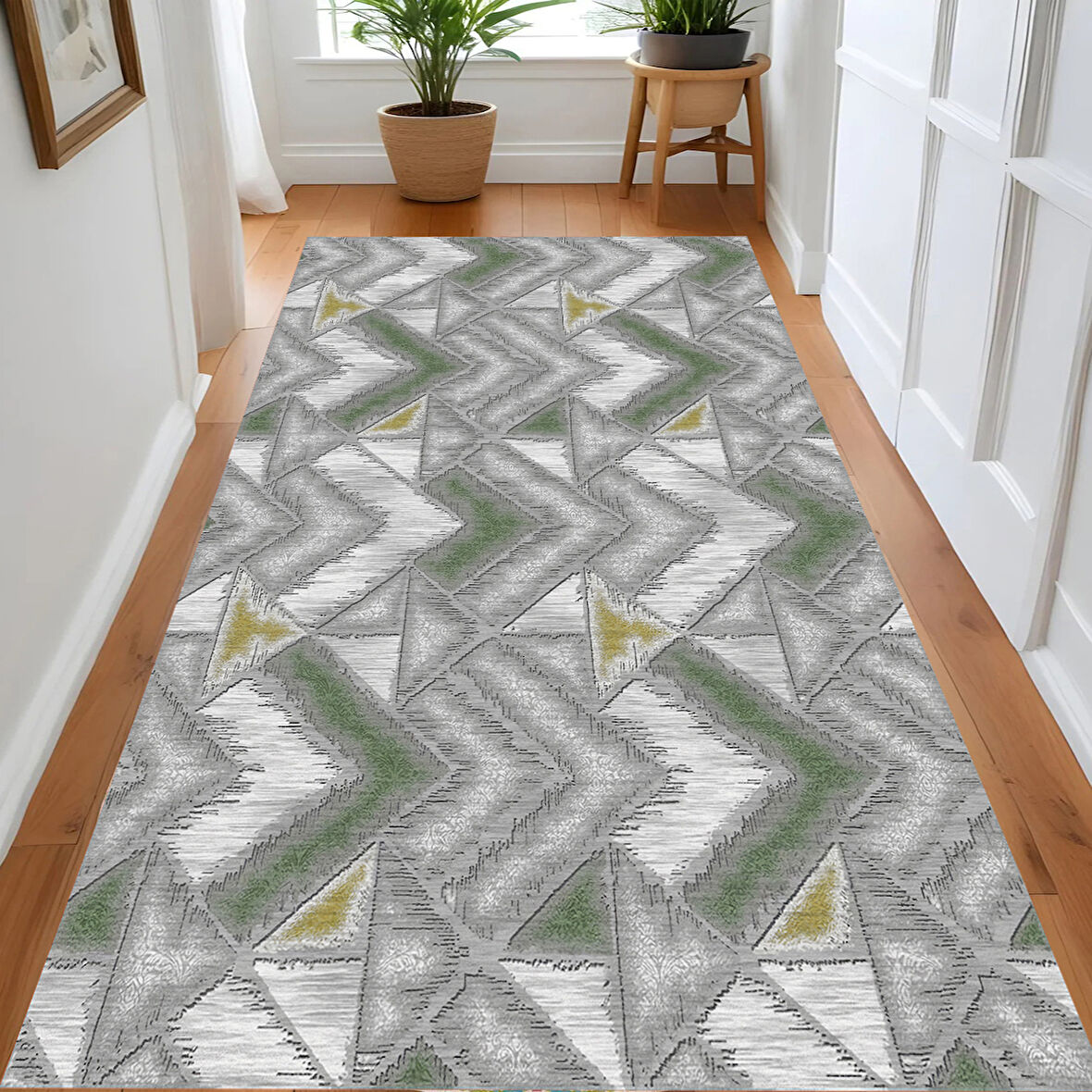 Eliana Home Dijital Baskı Yıkanabilir Kaymaz Taban Salon Halısı Ve Yolluk LN046-FNL317